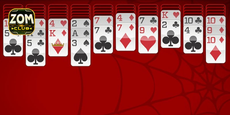 Cách chơi bài nhện Solitaire